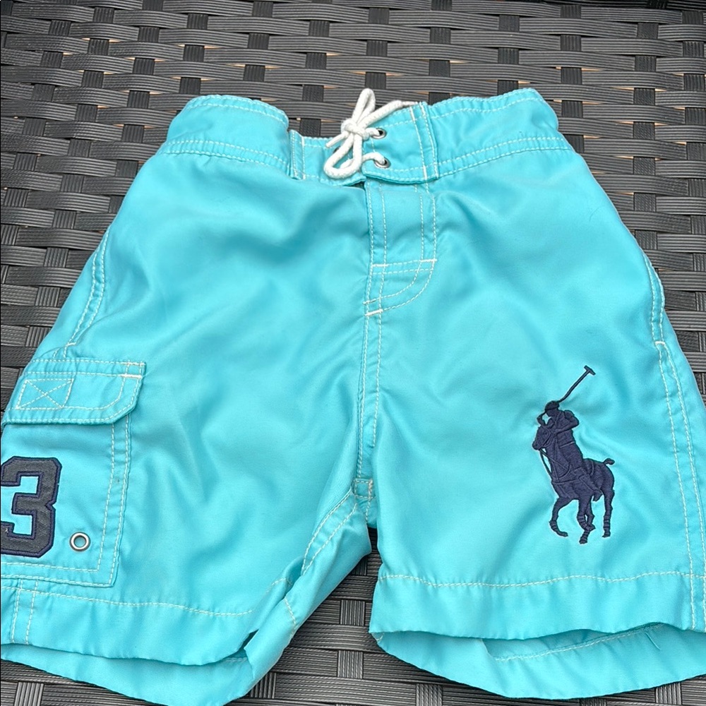 Polo Ralph Lauren Turquoise Swim Shorts